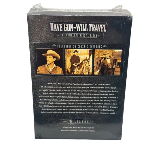Have Gun Will Travel The Complete First Season DVD New - Picture 2 of 10